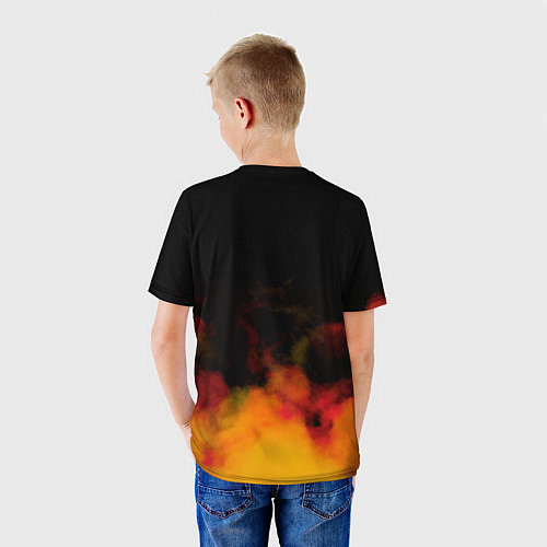 Детская футболка Monaco монако туман / 3D-принт – фото 4