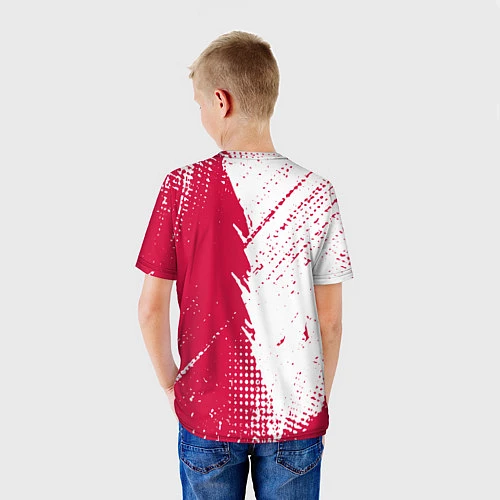 Детская футболка Roma краска / 3D-принт – фото 4