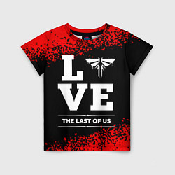 Детская футболка The Last Of Us Love Классика