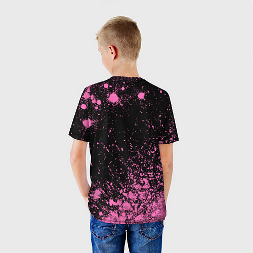 Детская футболка Яна - КОШКА - Краска / 3D-принт – фото 4
