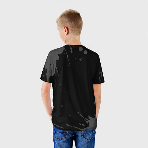 Детская футболка Имя Святослав и желтый символ СССР со звездой / 3D-принт – фото 4