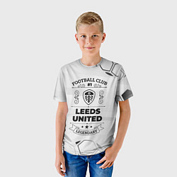 Футболка детская Leeds United Football Club Number 1 Legendary, цвет: 3D-принт — фото 2