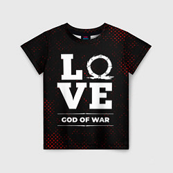 Футболка детская God of War Love Классика, цвет: 3D-принт