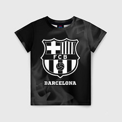Детская футболка Barcelona Sport на темном фоне