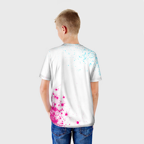 Детская футболка Roblox Neon Gradient FS / 3D-принт – фото 4