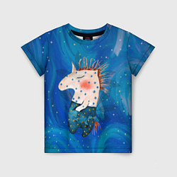 Детская футболка Конь в звездочках
