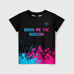 Детская футболка Bring Me the Horizon Neon Gradient