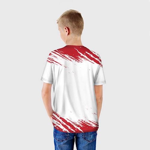 Детская футболка Dota: красные таблички Best Player и Ultimate / 3D-принт – фото 4