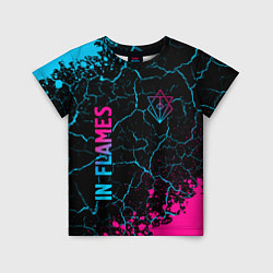 Детская футболка In Flames Neon Gradient