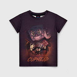 Детская футболка Cuphead - Король кости