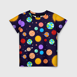 Детская футболка Солнечная Система Планет