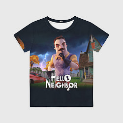 Детская футболка Hello Neighbor игра Привет сосед