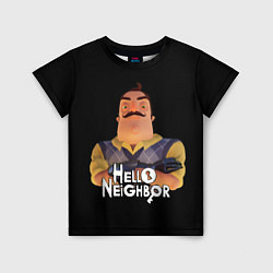 Детская футболка Привет сосед Hello Neighbor