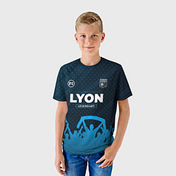 Футболка детская Lyon Legendary Форма фанатов, цвет: 3D-принт — фото 2