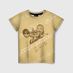 Детская футболка Великий джазмен - Луис Армстронг