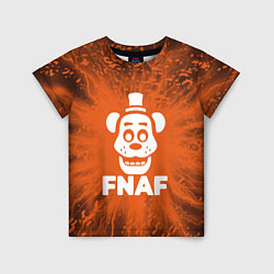 Детская футболка Five Nights At Freddys - вспышка молнии