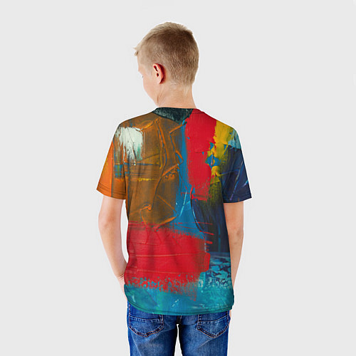 Детская футболка Твоя палитра / 3D-принт – фото 4