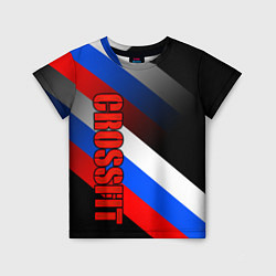 Детская футболка КРОССФИТ - РОССИЙСКИЙ
