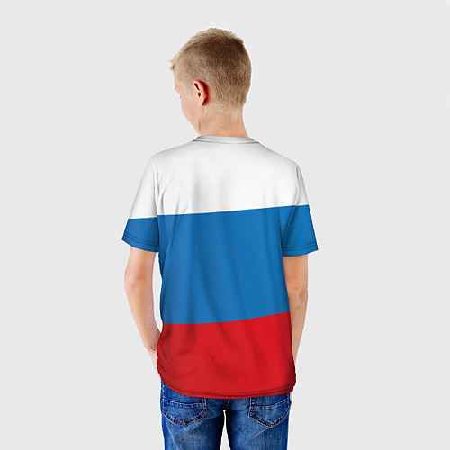 Детская футболка Im Russian / 3D-принт – фото 4