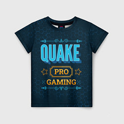 Детская футболка Игра Quake: pro gaming