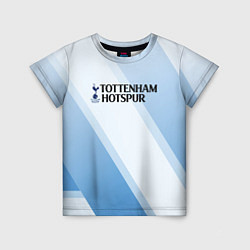 Детская футболка Tottenham hotspur Голубые полосы