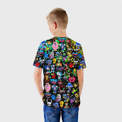 Детская футболка Персонажи из разных игр / 3D-принт – фото 4