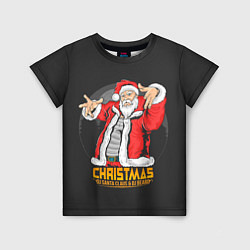 Детская футболка DJ Santa and DJ BEARD
