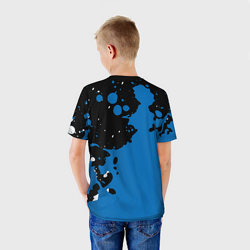 Детская футболка Liverpool Краска / 3D-принт – фото 4