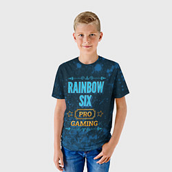 Футболка детская Игра Rainbow Six: pro gaming, цвет: 3D-принт — фото 2