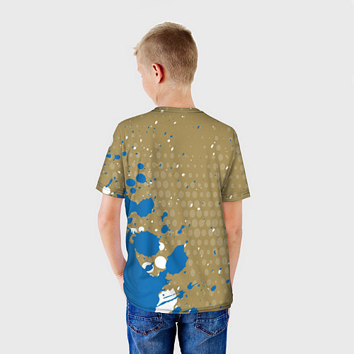 Детская футболка Inter Краска / 3D-принт – фото 4