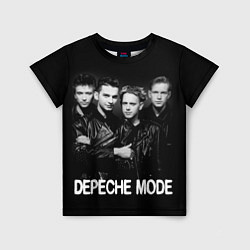 Футболка детская Depeche Mode - black & white portrait, цвет: 3D-принт