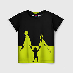 Детская футболка Семья шпиона Black&Yellow