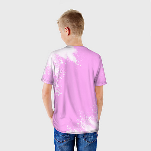Детская футболка Вера кошечка с сердечком / 3D-принт – фото 4