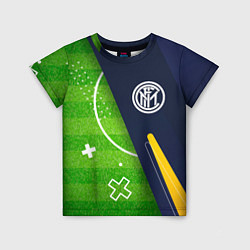 Детская футболка Inter football field