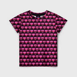 Детская футболка Poppy Playtime - Kissy Missy Pattern - Huggy Wuggy