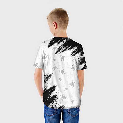 Детская футболка Кот ъуъ Серёга / 3D-принт – фото 4