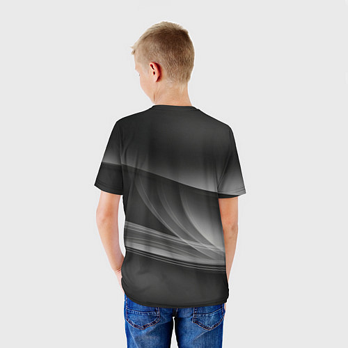 Детская футболка Daewoo - абстракция / 3D-принт – фото 4
