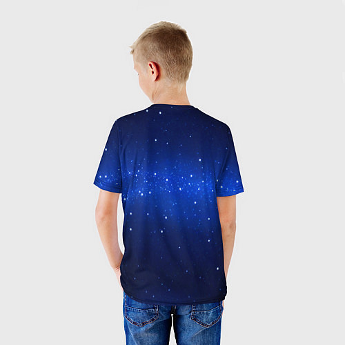Детская футболка Geely - звёзды / 3D-принт – фото 4
