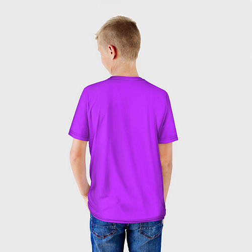 Детская футболка Roblox red - Роблокс лого с подтеками / 3D-принт – фото 4