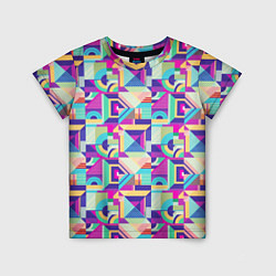 Детская футболка Геометрия абстрактный паттерн