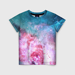 Детская футболка Вспыхнувший космос