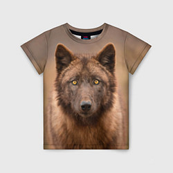 Детская футболка Молодой волк