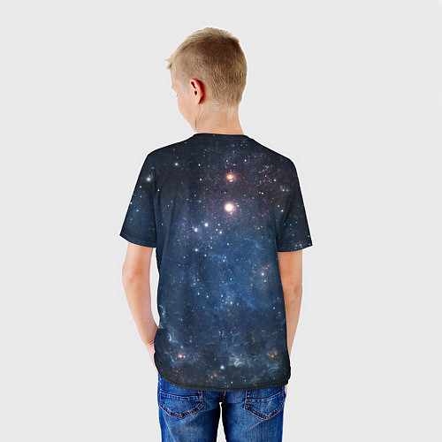 Детская футболка Молчаливый космос / 3D-принт – фото 4