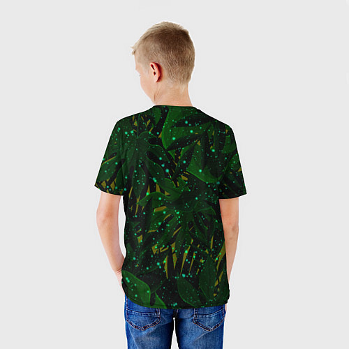 Детская футболка Дендро стихия Геншин импакт / 3D-принт – фото 4