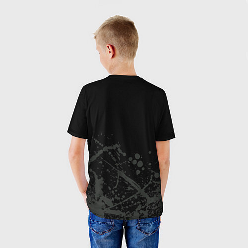 Детская футболка Jony - краска / 3D-принт – фото 4