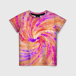 Детская футболка Color swirls