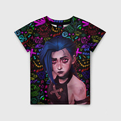Детская футболка Jinx: Джинкс Паудер