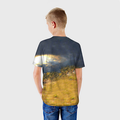 Детская футболка Танк Е100 / 3D-принт – фото 4
