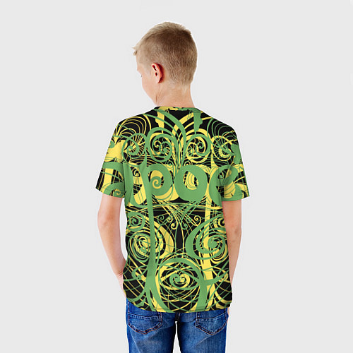 Детская футболка Capoeira pattern / 3D-принт – фото 4