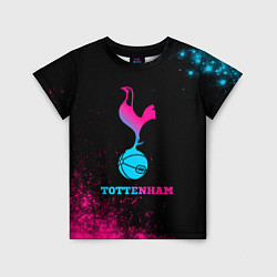 Детская футболка Tottenham - neon gradient